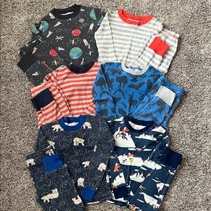 Mini Boden pajamas lot